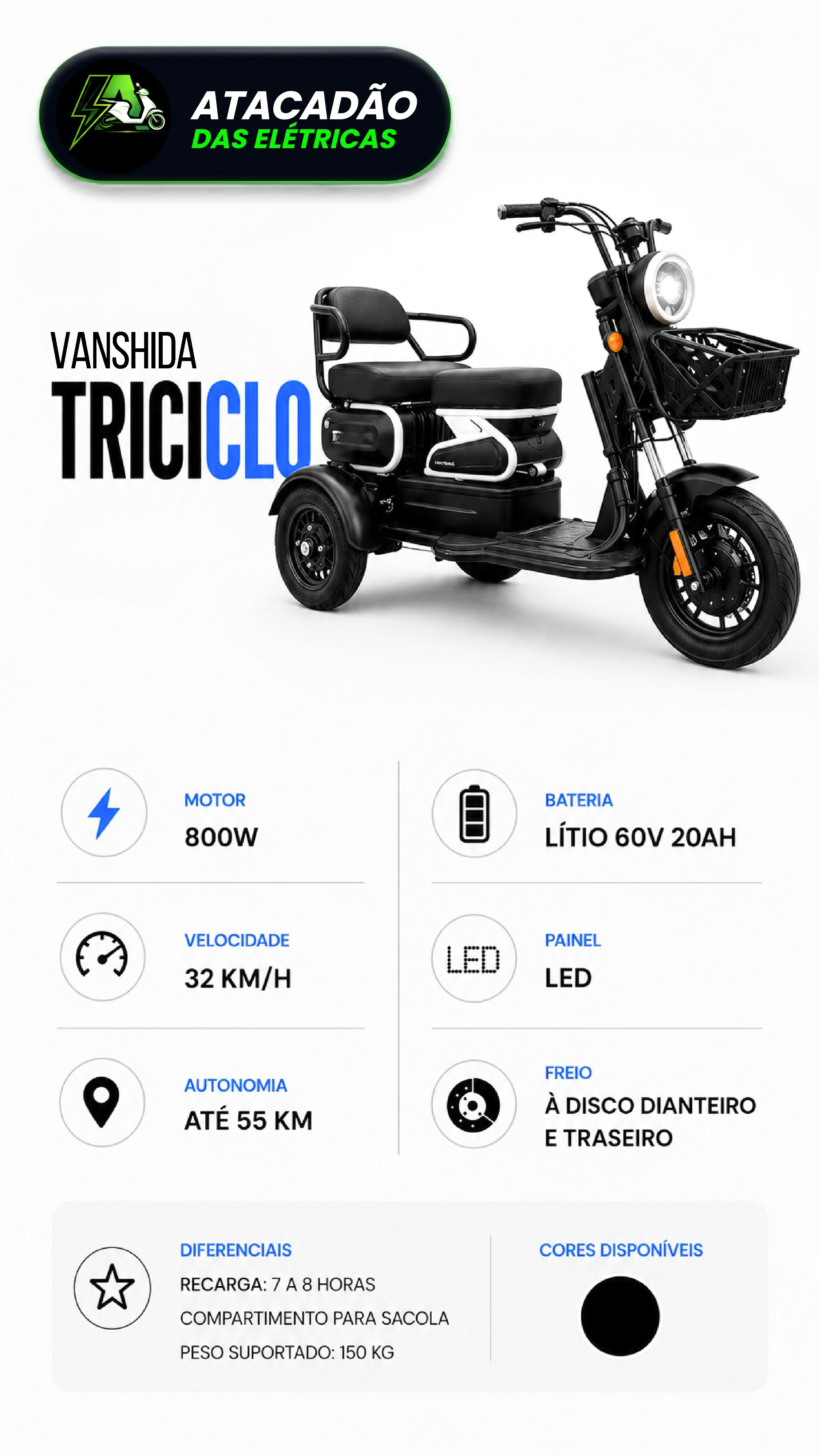 TRICICLO VANSHIDA